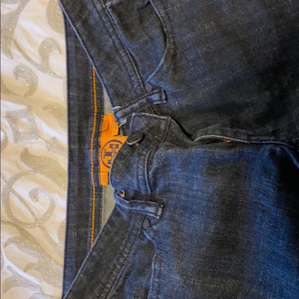Tory Burch Jeans with fringed bottom